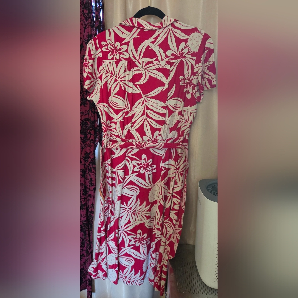 Trashy Diva Sweetie Cactus Rouge Dress Size 14 GUC - Picture 3 of 11